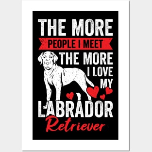 Labrador Retriever Dog Lover Gift Posters and Art